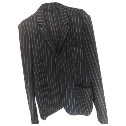 Pre-owned Hamaki-ho Wool Vest In Anthracite