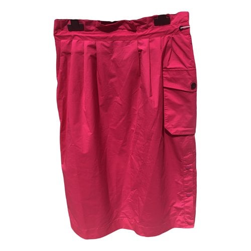 Pre-owned Aigle Mid-length Skirt In Pink