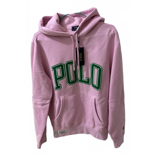 Pre-owned Polo Ralph Lauren Knitwear & Sweatshirt In Pink