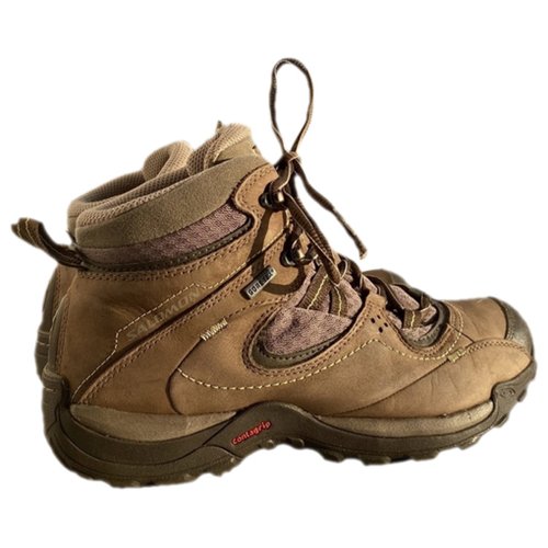Pre-owned Salomon Boots In Brown