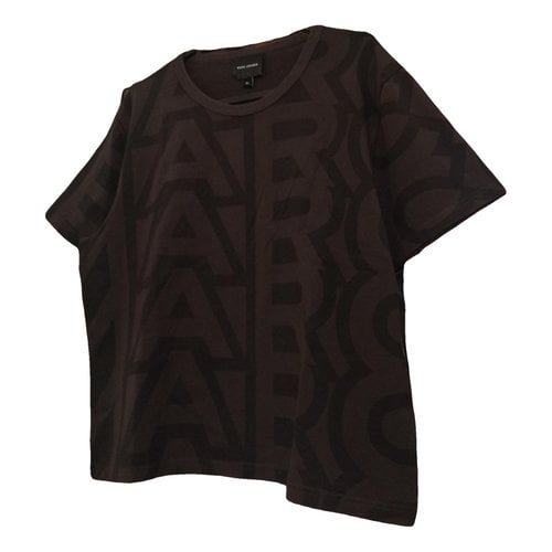 Pre-owned Marc Jacobs T-shirt In Brown
