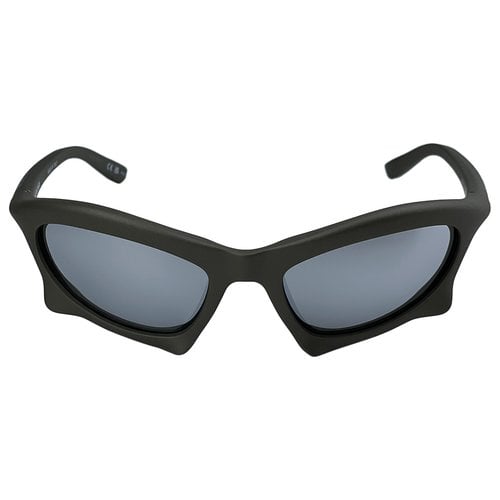 Pre-owned Balenciaga Sunglasses In Silver