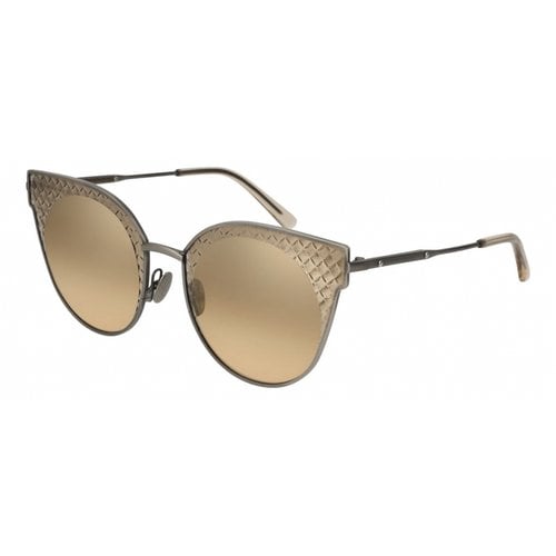 Pre-owned Bottega Veneta Sunglasses In Brown