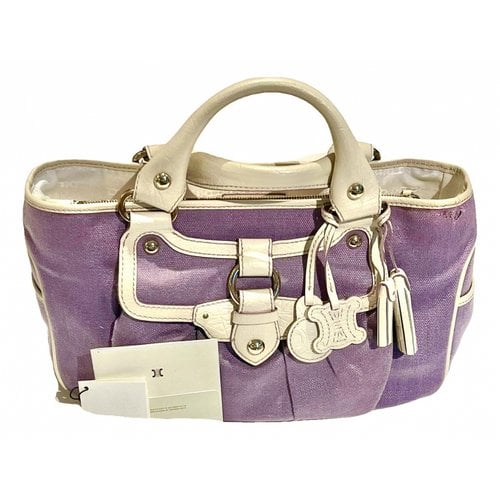 Pre-owned Celine Boogie Handbag In Purple