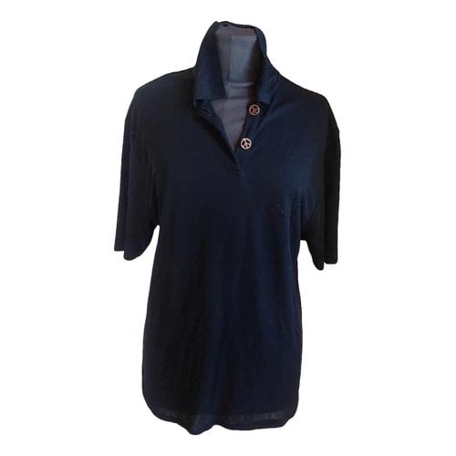 Pre-owned Moschino Polo In Black