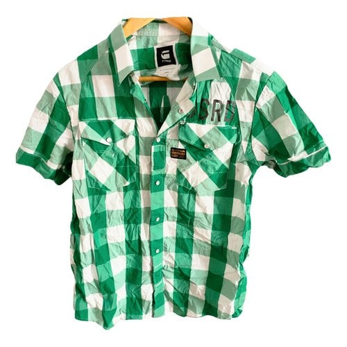 Pre-owned G-star Raw Shirt In Green