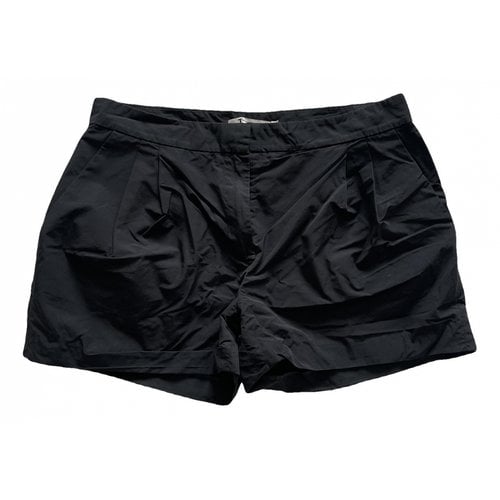 Pre-owned Alexander Wang T Mini Short In Black