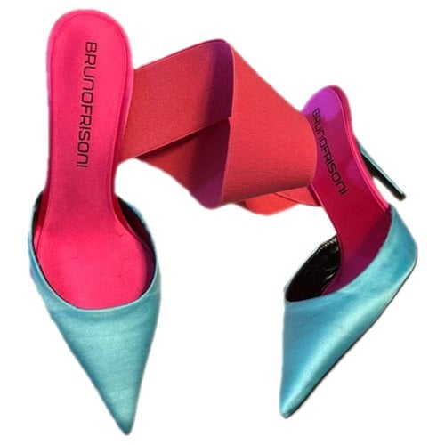 Pre-owned Bruno Frisoni Fabric Heels In Multicolour