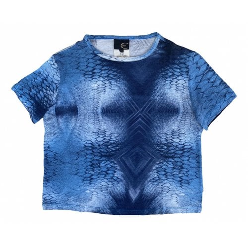 Pre-owned Just Cavalli T-shirt In Blue