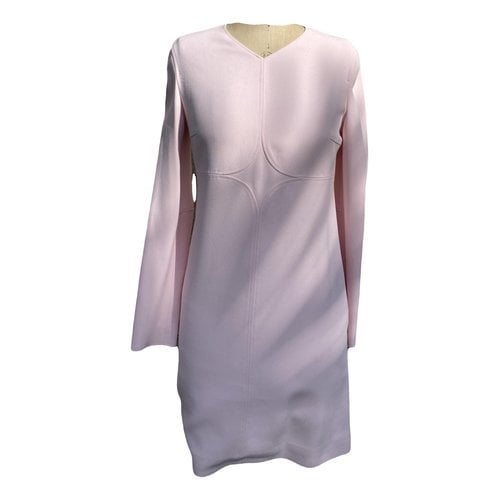 Pre-owned Courrèges Mid-length Dress In Pink
