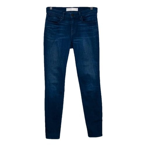 Pre-owned Ayr Slim Jeans In Blue