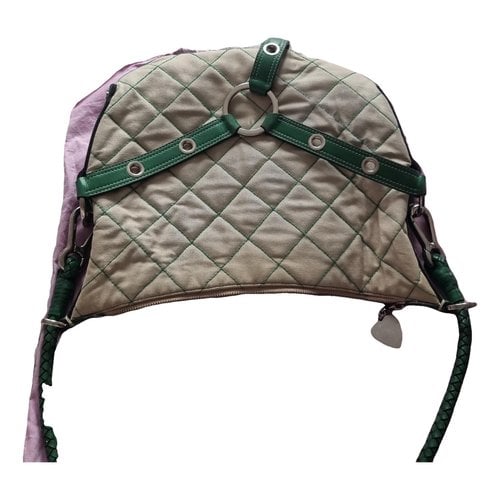 Pre-owned Luella Fabric Handbag In Green