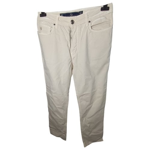 Pre-owned Fay Trousers In Other