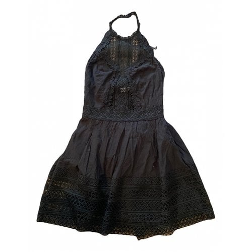 Pre-owned Charo Ruiz Mini Dress In Black