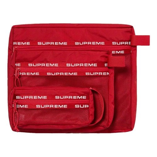 Pre-owned Supreme Small Bag In Red
