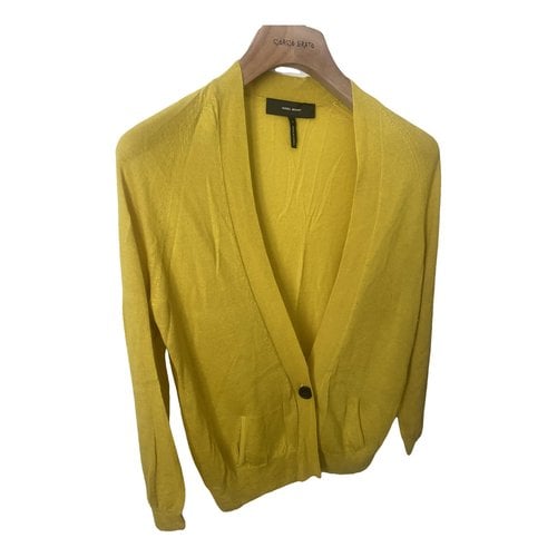 Pre-owned Isabel Marant Cashmere Cardigan In Yellow