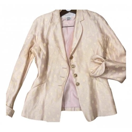 Pre-owned Nina Ricci Silk Suit Jacket In Other