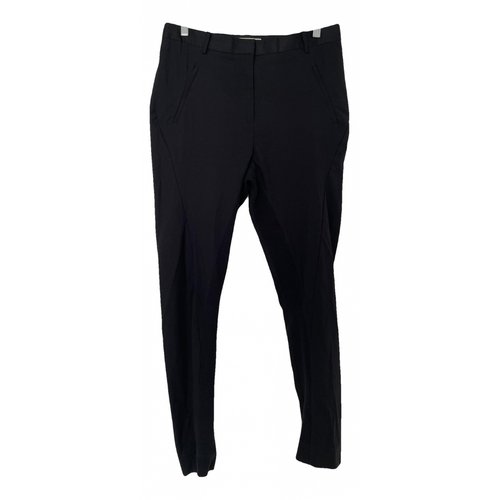Pre-owned By Malene Birger Trousers In Black