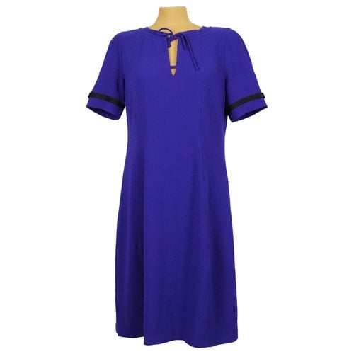 Pre-owned Strenesse Mid-length Dress In Purple