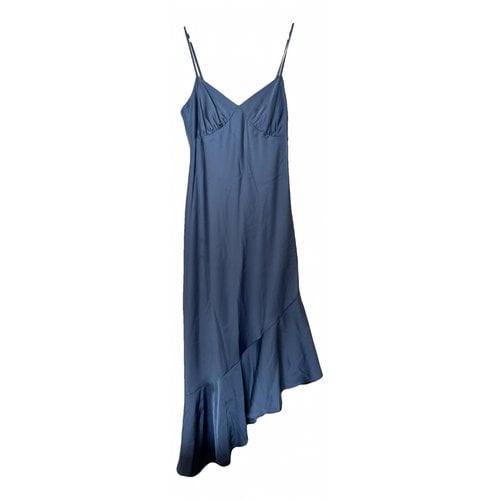 Pre-owned 8 By Yoox Mid-length Dress In Blue