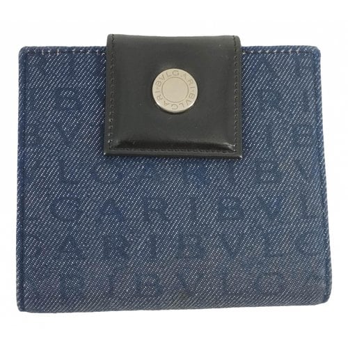 Pre-owned Bvlgari Small Bag In Blue