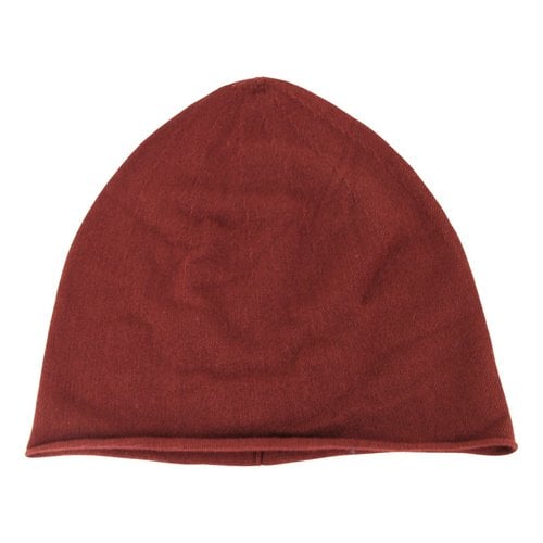 Pre-owned Bottega Veneta Wool Hat In Red