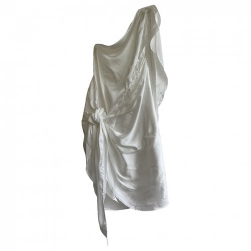Pre-owned Baobab Mid-length Dress In White