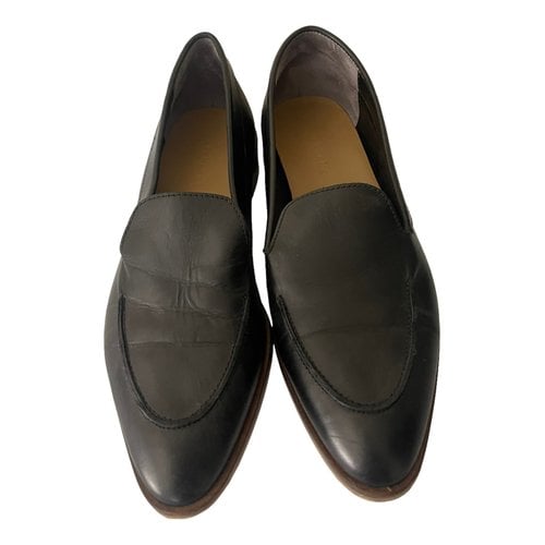 Pre-owned Everlane Leather Heels In Black