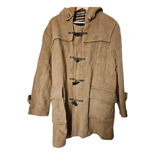 Pre-owned Burberry Wool Jacket In Camel