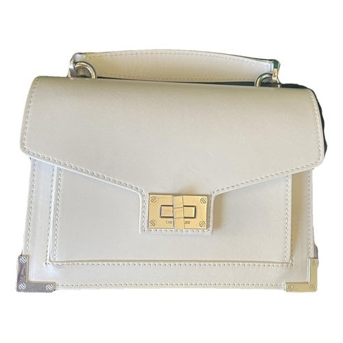 Pre-owned The Kooples Emily Leather Crossbody Bag In White