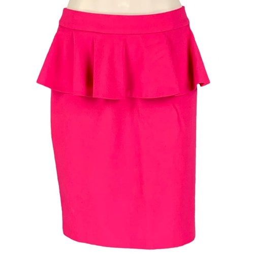 Pre-owned Alice And Olivia Skirt In Pink