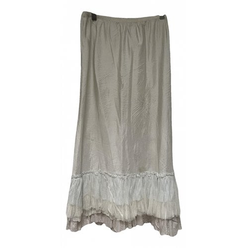 Pre-owned Dosa Silk Mid-length Skirt In Other