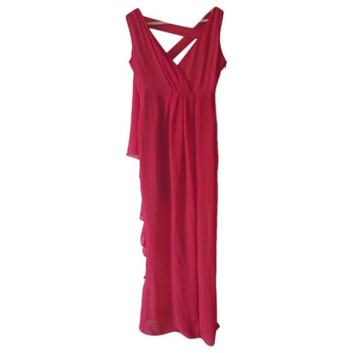 Pre-owned Mangano Maxi Dress In Red