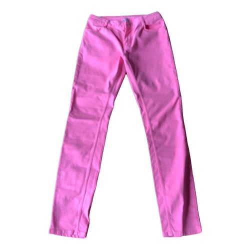 Pre-owned Claudie Pierlot Spring Summer 2019 Chino Pants In Pink