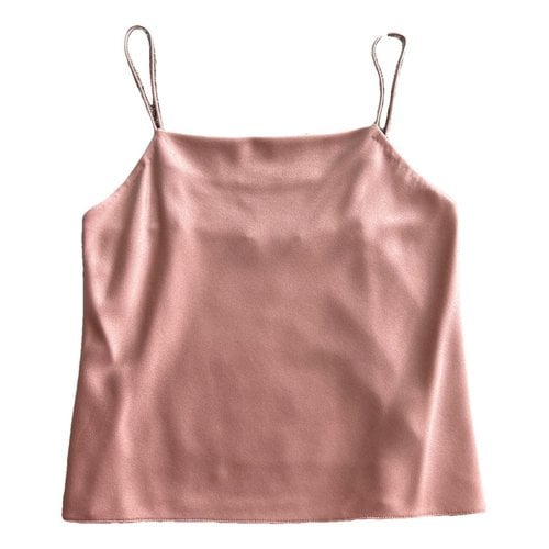 Pre-owned Alice And Olivia Silk Top In Pink