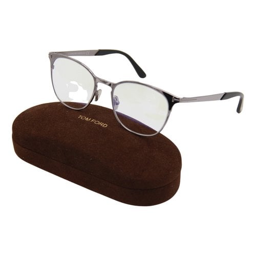 Pre-owned Tom Ford Sunglasses In Silver