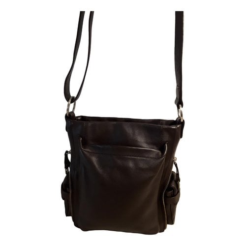 Pre-owned Studio Tomboy Leather Handbag In Brown