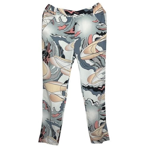 Pre-owned Mm6 Maison Margiela Straight Pants In Multicolour