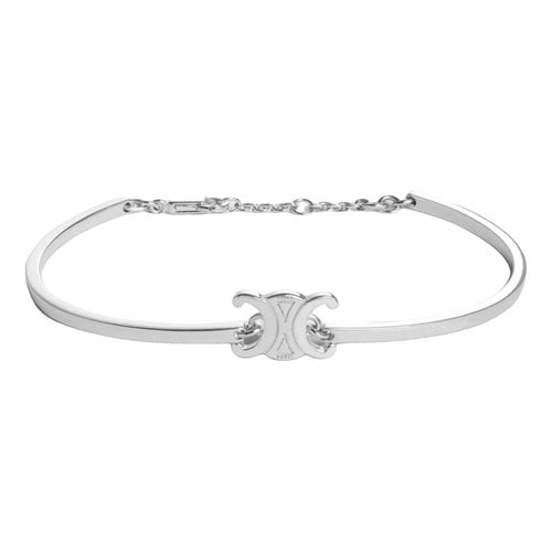 Pre-owned Celine Bracelet In Silver