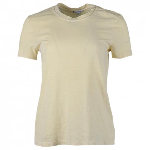 Pre-owned James Perse T-shirt In Yellow