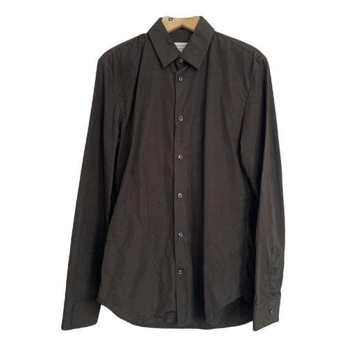 Pre-owned Maison Margiela Shirt In Brown