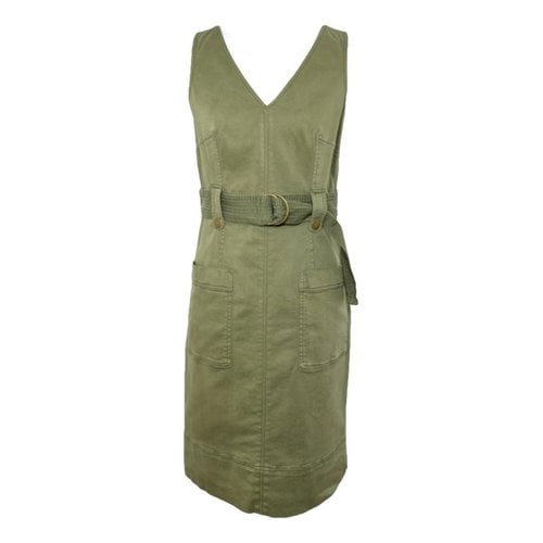 Pre-owned Anthropologie Mid-length Dress In Green
