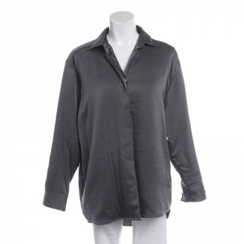 Pre-owned Van Laack Silk Jacket In Grey