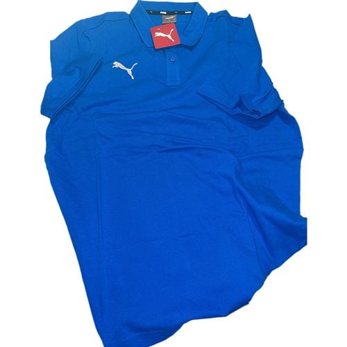 Pre-owned Puma Polo Shirt In Blue