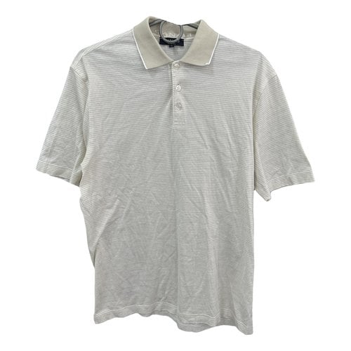 Pre-owned Canali Polo Shirt In Beige