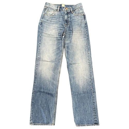 Pre-owned Rebecca Taylor Straight Jeans In Blue