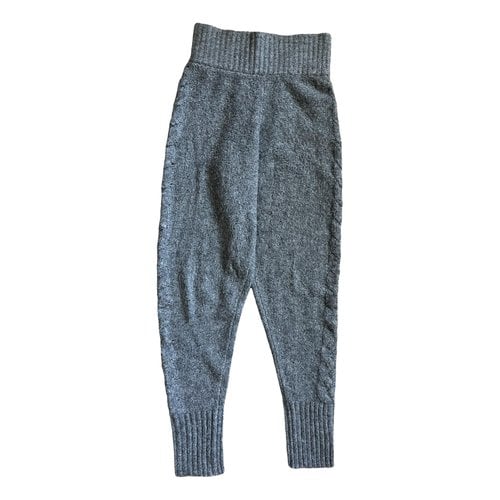 Pre-owned Lpa Trousers In Grey