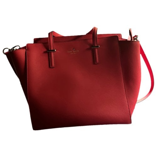 Pre-owned Kate Spade Leather Handbag In Pink