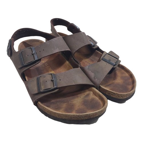 Pre-owned Birkenstock Leather Sandals In Other