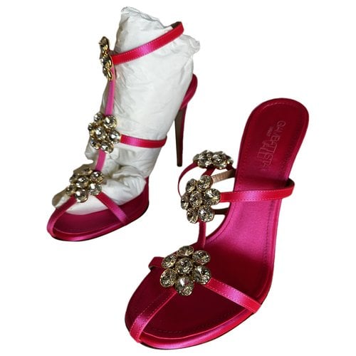 Pre-owned Giambattista Valli Leather Sandals In Other